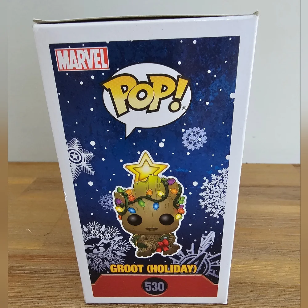 NEW FUNKO Number 530 Groot Holiday Collectible Figurine - Picture 3 of 3
